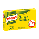 Knorr Bouillon Chicken Cubes Extra Large 6 Ct Left Picture